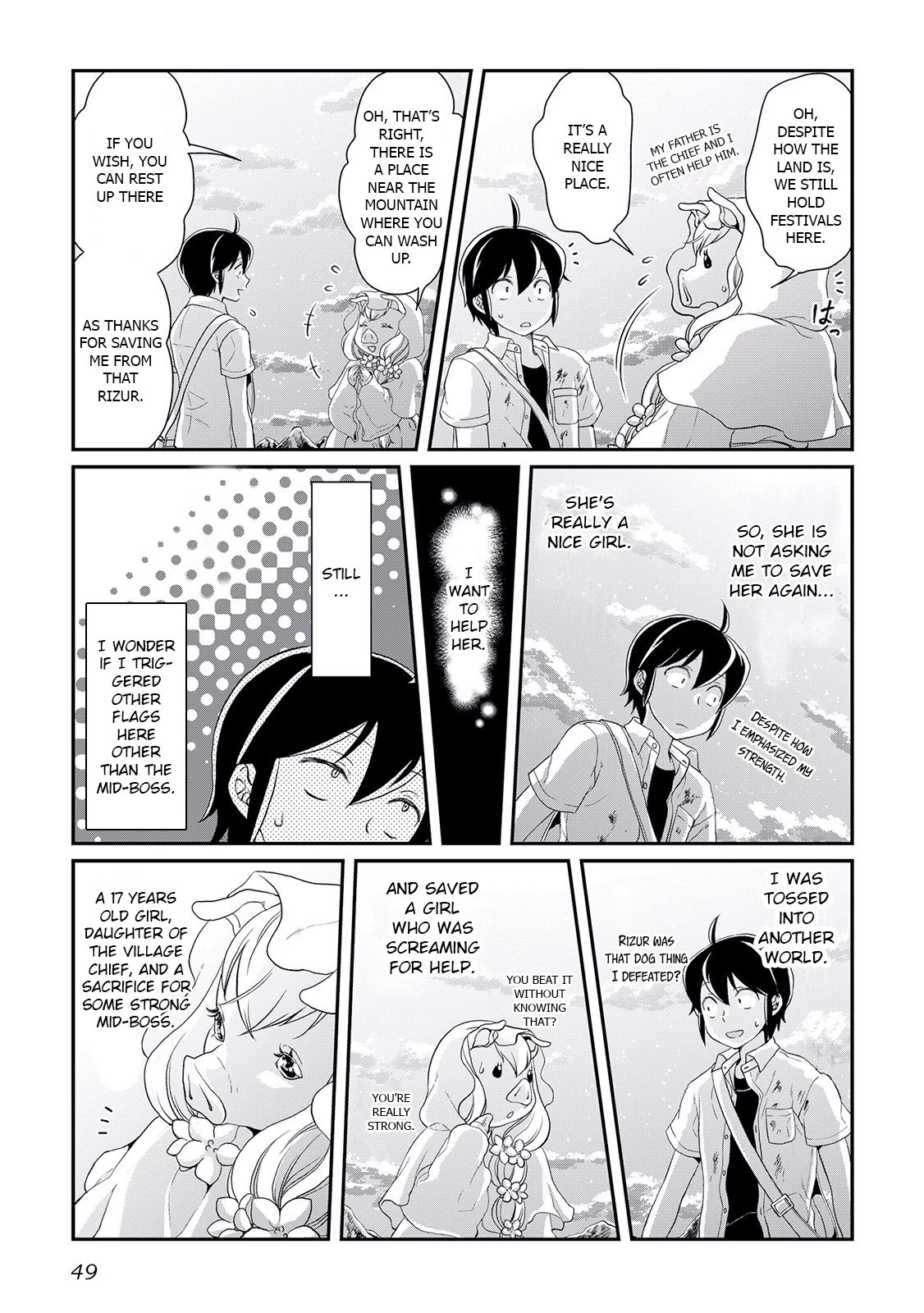 Tsuki ga Michibiku Isekai Douchuu Chapter 2 page 22 - Chapter 2: What Lies Ahead Of The Edge Of The World