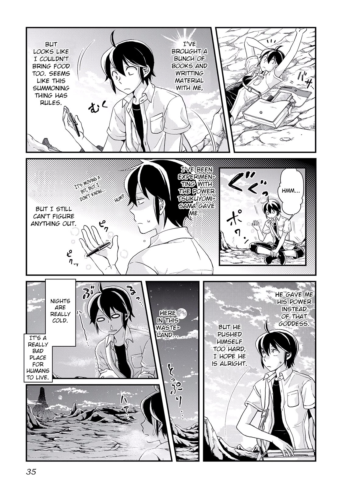 Tsuki ga Michibiku Isekai Douchuu Chapter 2 page 9 - Chapter 2: What Lies Ahead Of The Edge Of The World