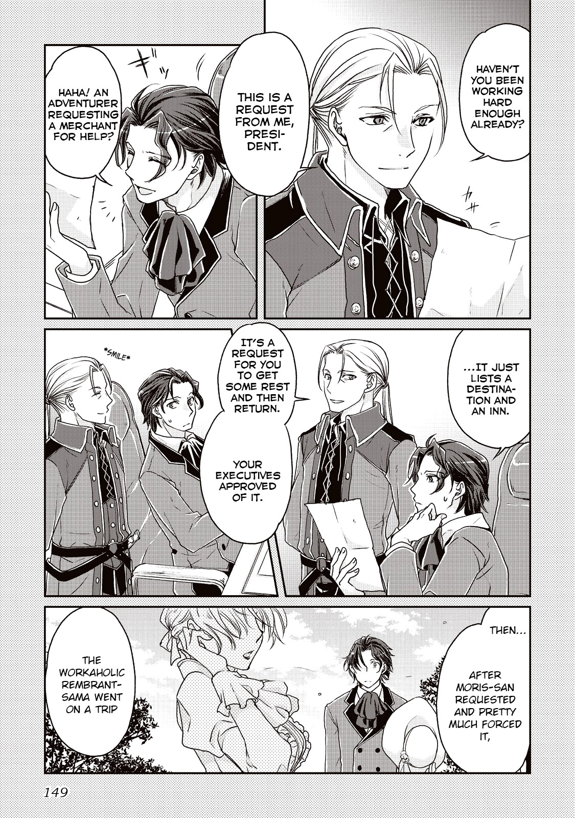 Tsuki ga Michibiku Isekai Douchuu Chapter 20 page 21 - Chapter 20: The Merchants Guild Entrance Exam?!