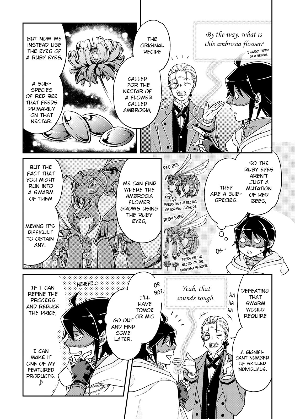 Tsuki ga Michibiku Isekai Douchuu Chapter 23 page 10 - Chapter 23: Making the Secret Medicine