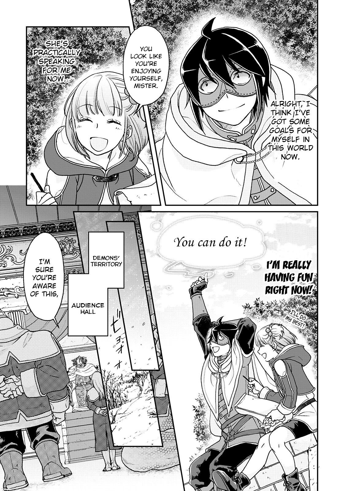 Tsuki ga Michibiku Isekai Douchuu Chapter 28 page 23 - Chapter 28: Pebbles In the Back Alley
