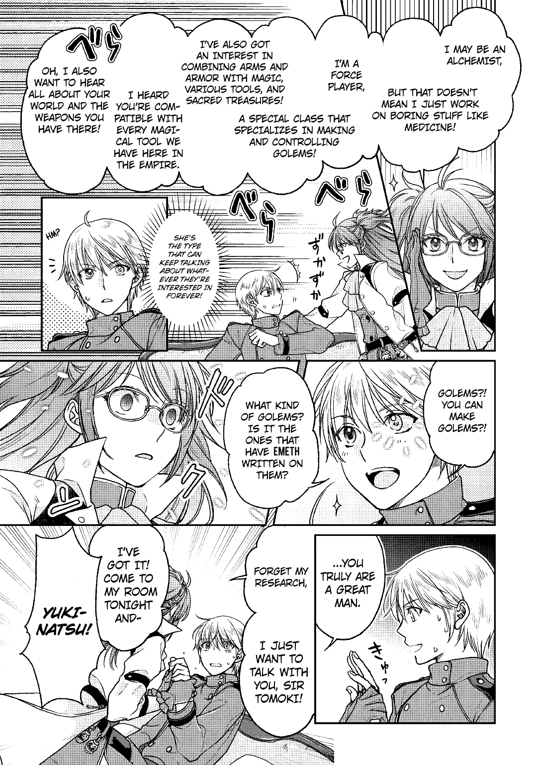 Tsuki ga Michibiku Isekai Douchuu Chapter 32 page 9 - Chapter 32: Magic Eyes