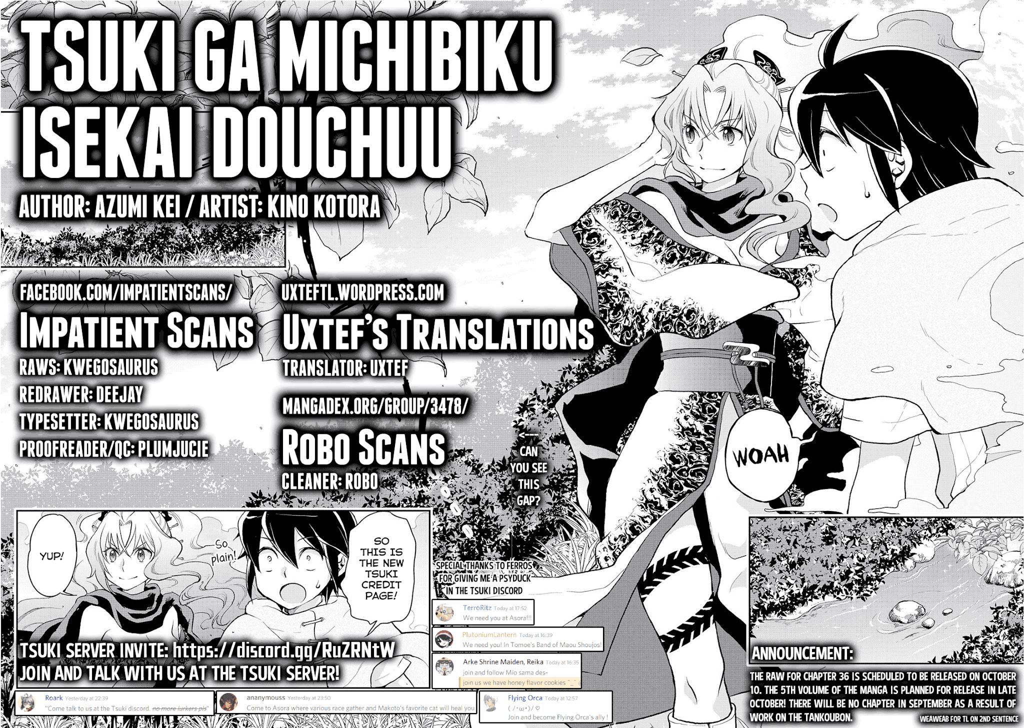 Tsuki ga Michibiku Isekai Douchuu Chapter 35 page 2 - Chapter 35: Shadow Tail Hunters