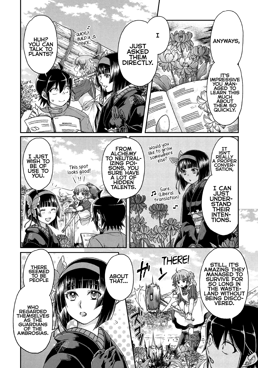 Tsuki ga Michibiku Isekai Douchuu Chapter 37 page 13 - Chapter 37: Deep, Clear, God?