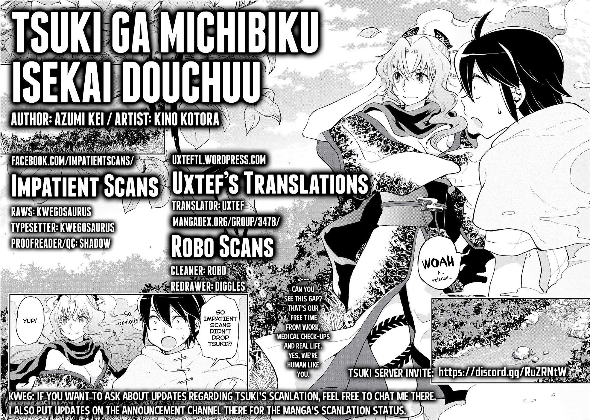 Tsuki ga Michibiku Isekai Douchuu Chapter 37 page 3 - Chapter 37: Deep, Clear, God?