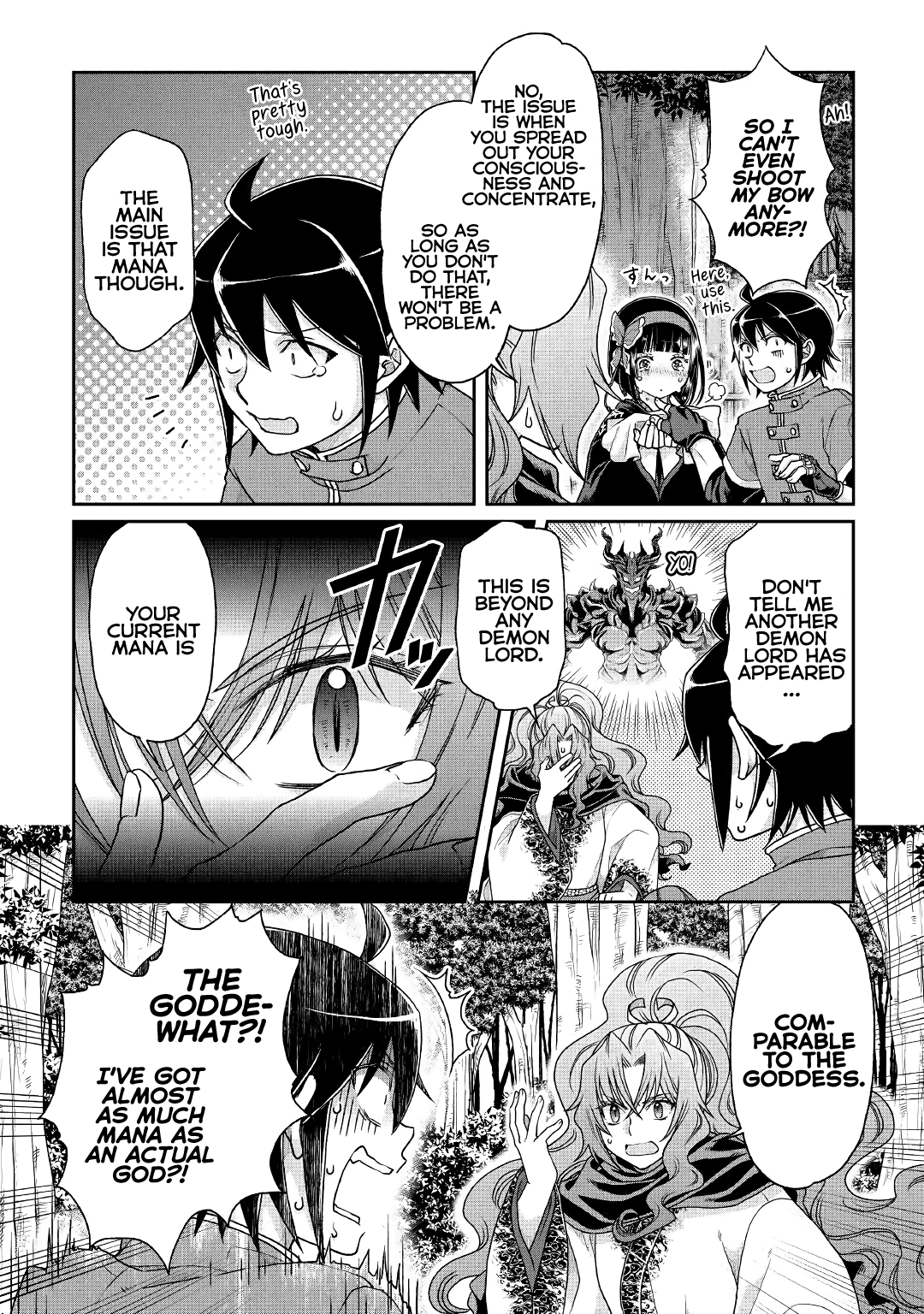 Tsuki ga Michibiku Isekai Douchuu Chapter 37 page 7 - Chapter 37: Deep, Clear, God?