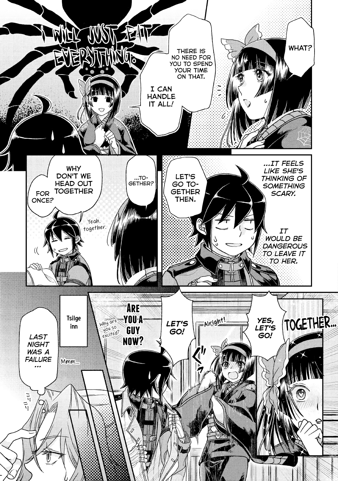 Tsuki ga Michibiku Isekai Douchuu Chapter 38 page 12 - Chapter 38: Eat or Be Eaten