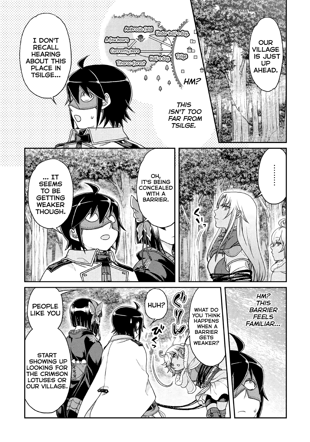 Tsuki ga Michibiku Isekai Douchuu Chapter 39 page 13 - Chapter 39: The Hidden Ogre Village
