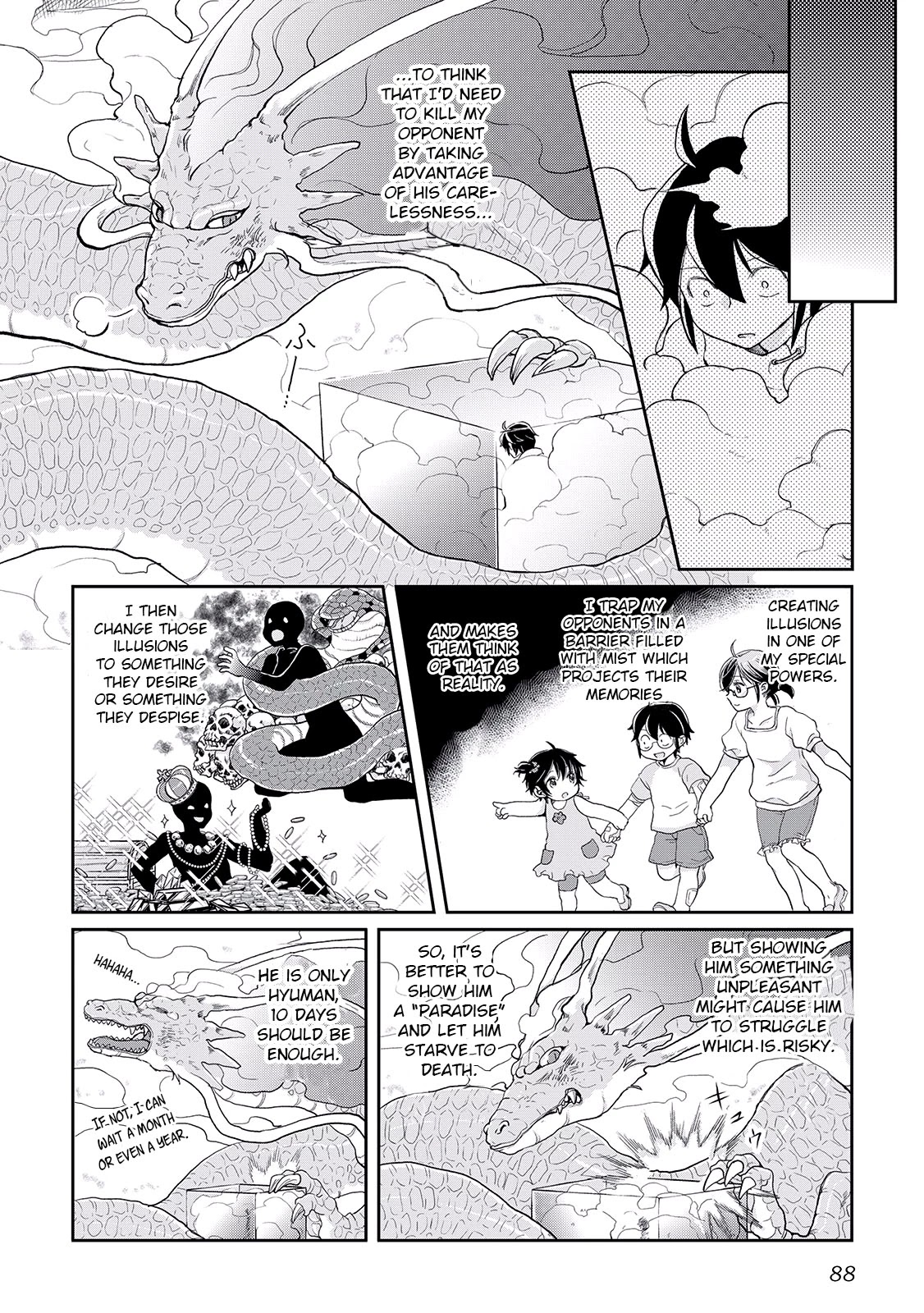 Tsuki ga Michibiku Isekai Douchuu Chapter 4 page 10 - Chapter 4: The Dragon's Trick