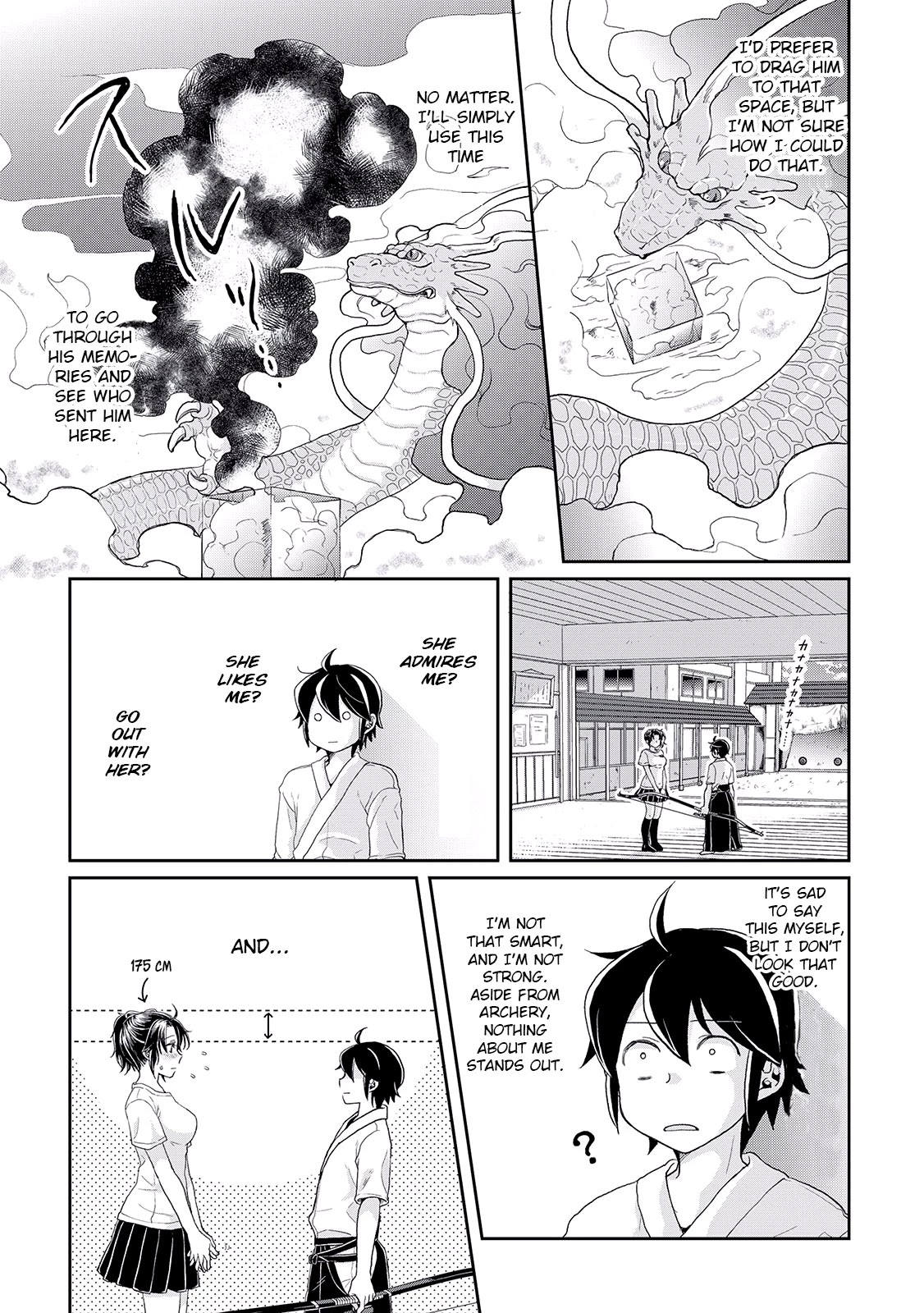 Tsuki ga Michibiku Isekai Douchuu Chapter 4 page 11 - Chapter 4: The Dragon's Trick