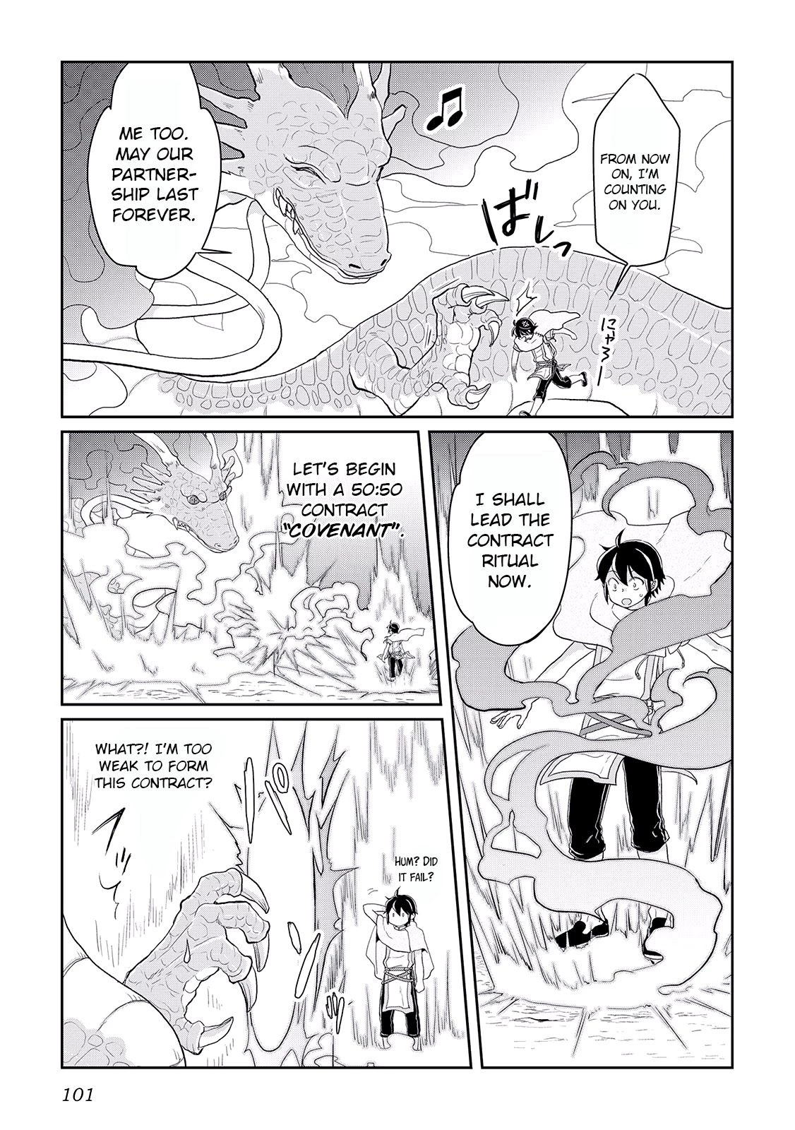 Tsuki ga Michibiku Isekai Douchuu Chapter 4 page 23 - Chapter 4: The Dragon's Trick