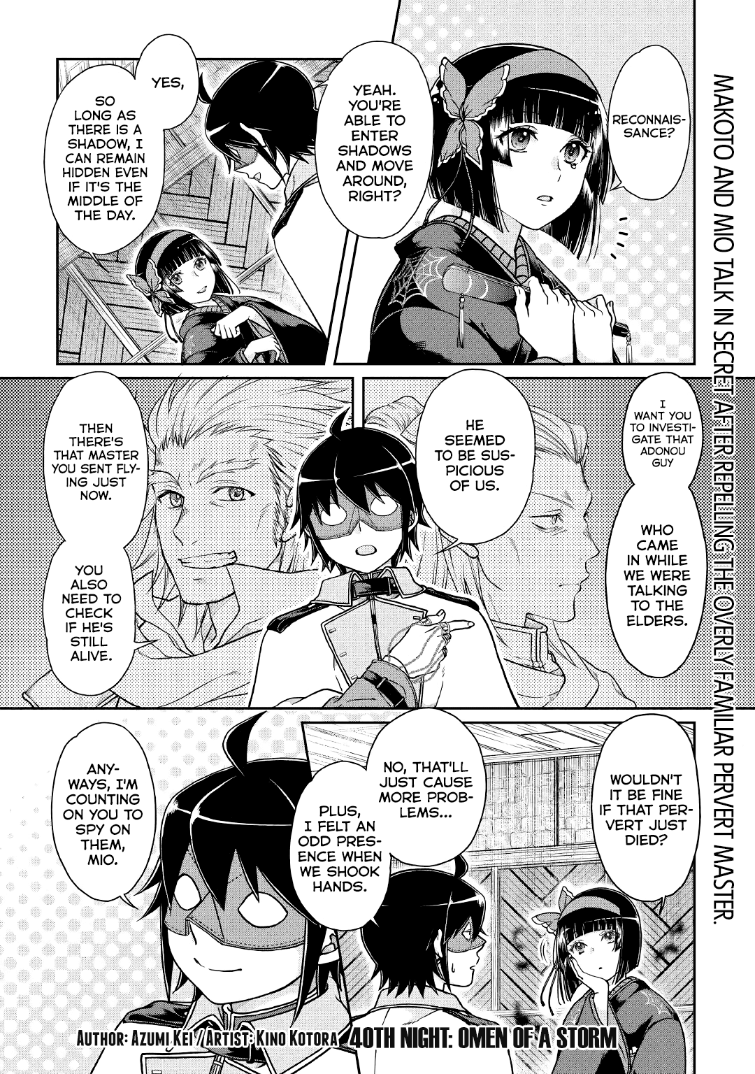 Tsuki ga Michibiku Isekai Douchuu Chapter 40 page 1 - Chapter 40: Omen of a Storm