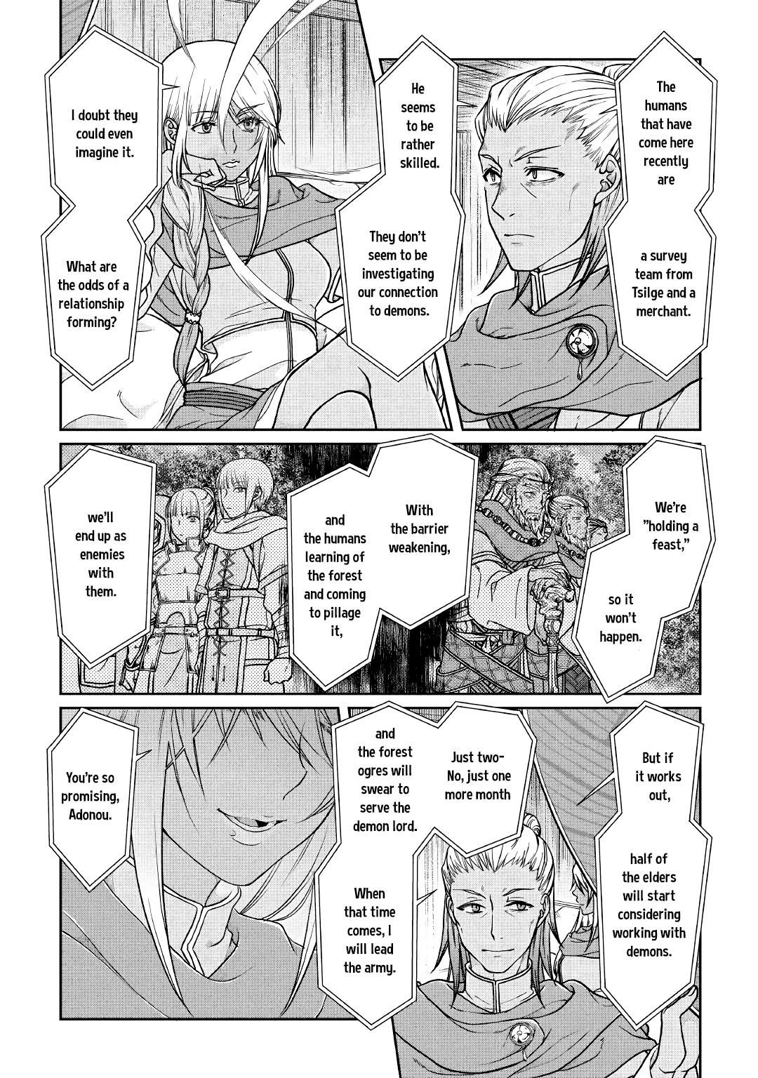 Tsuki ga Michibiku Isekai Douchuu Chapter 40 page 6 - Chapter 40: Omen of a Storm