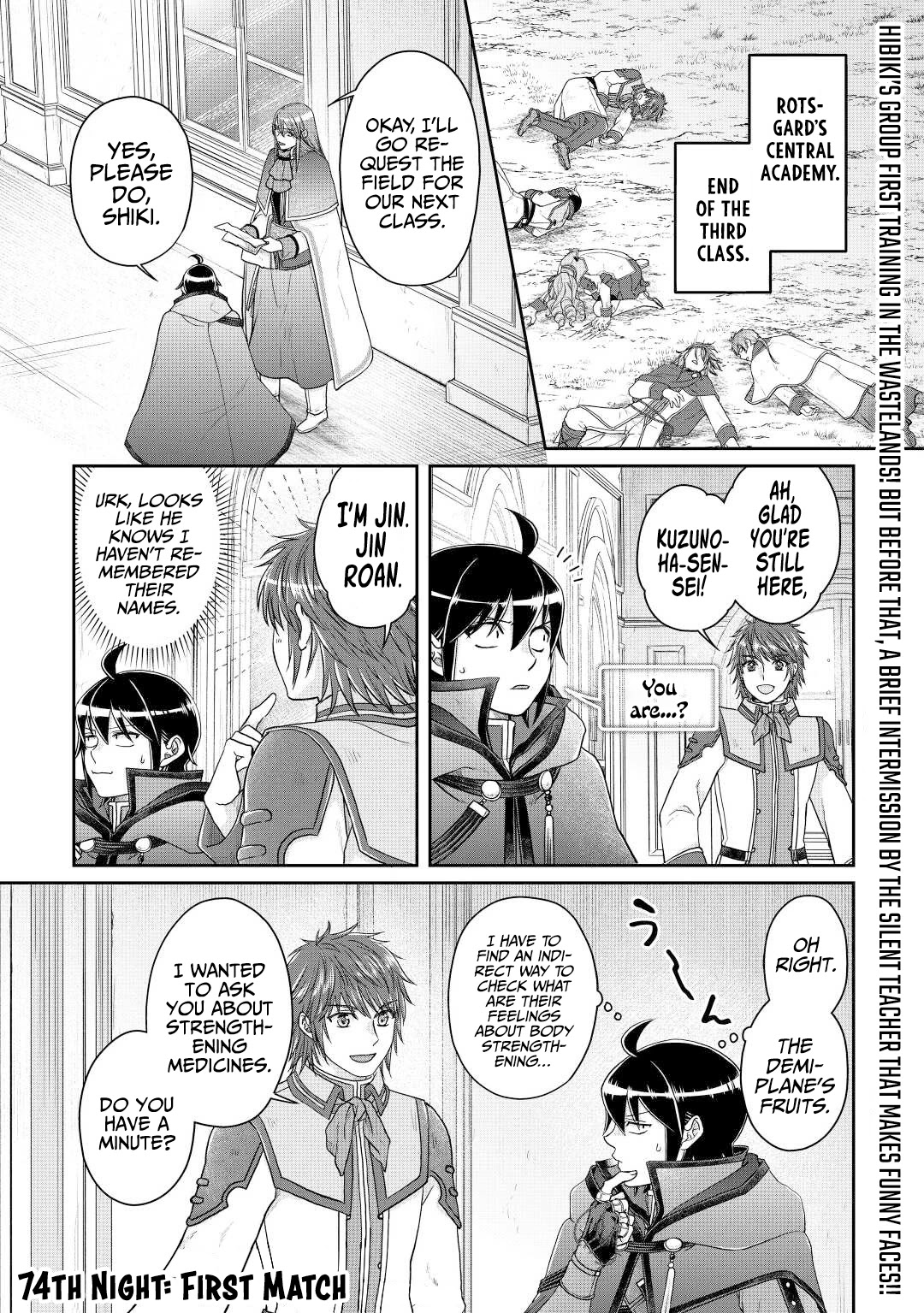 Tsuki ga Michibiku Isekai Douchuu Chapter 74 page 2 - Chapter 74: First Match