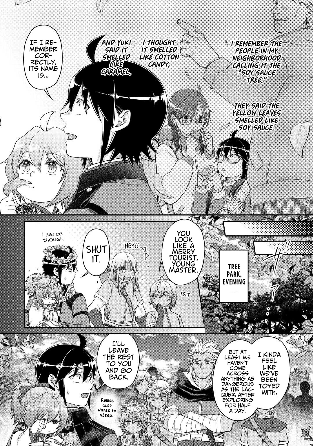 Tsuki ga Michibiku Isekai Douchuu Chapter 75 page 12 - Chapter 75: Troubling Vegetables