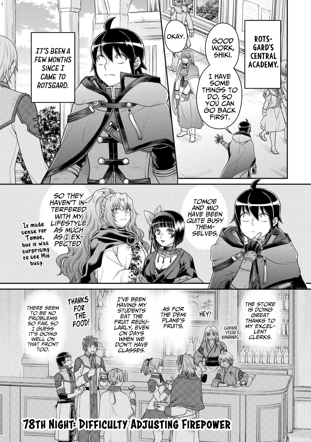 Tsuki ga Michibiku Isekai Douchuu Chapter 78 page 2 - Chapter 78: Difficulty Adjusting Firepower
