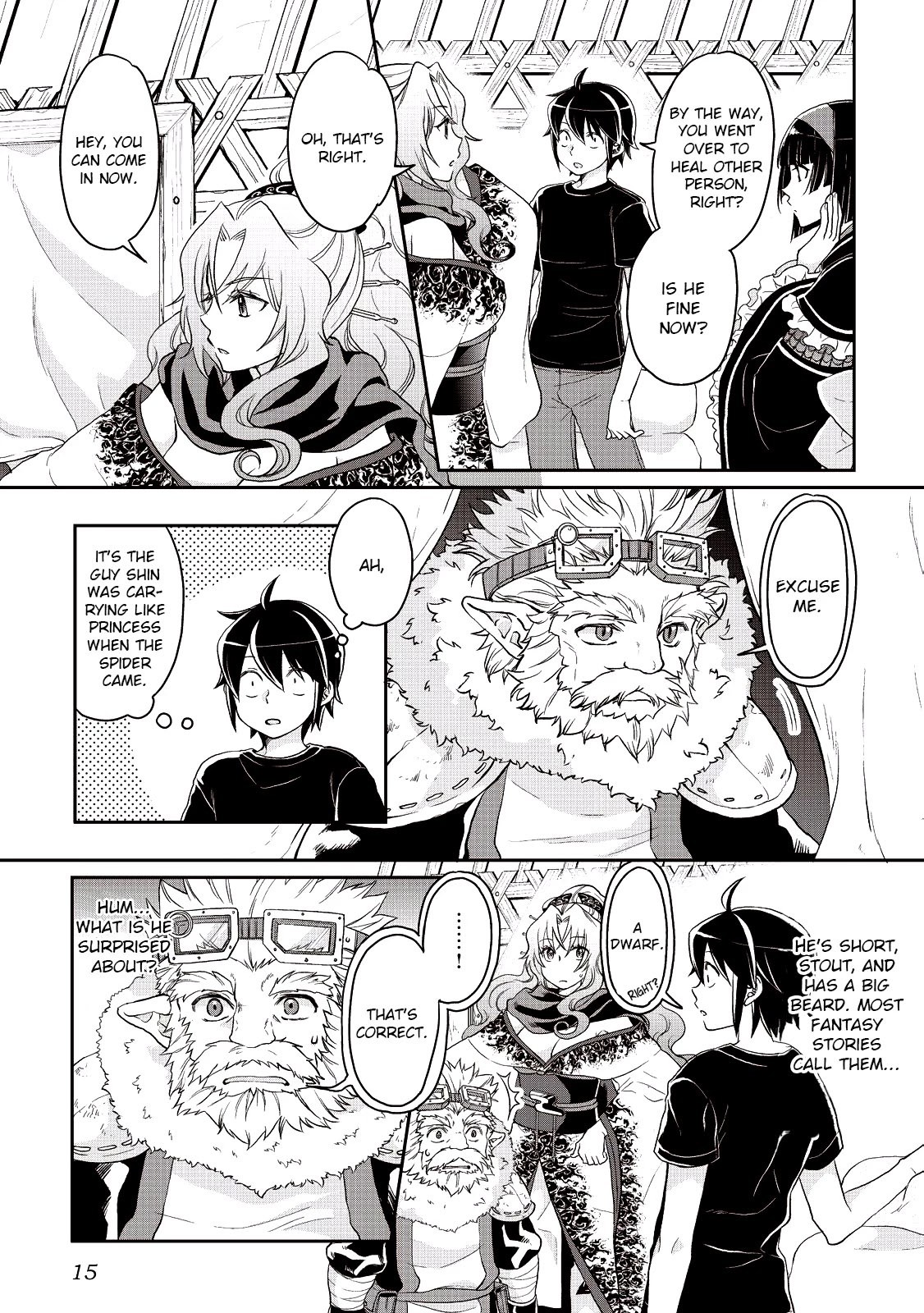 Tsuki ga Michibiku Isekai Douchuu Chapter 8 page 15 - Chapter 8: The Meaning Of A Name