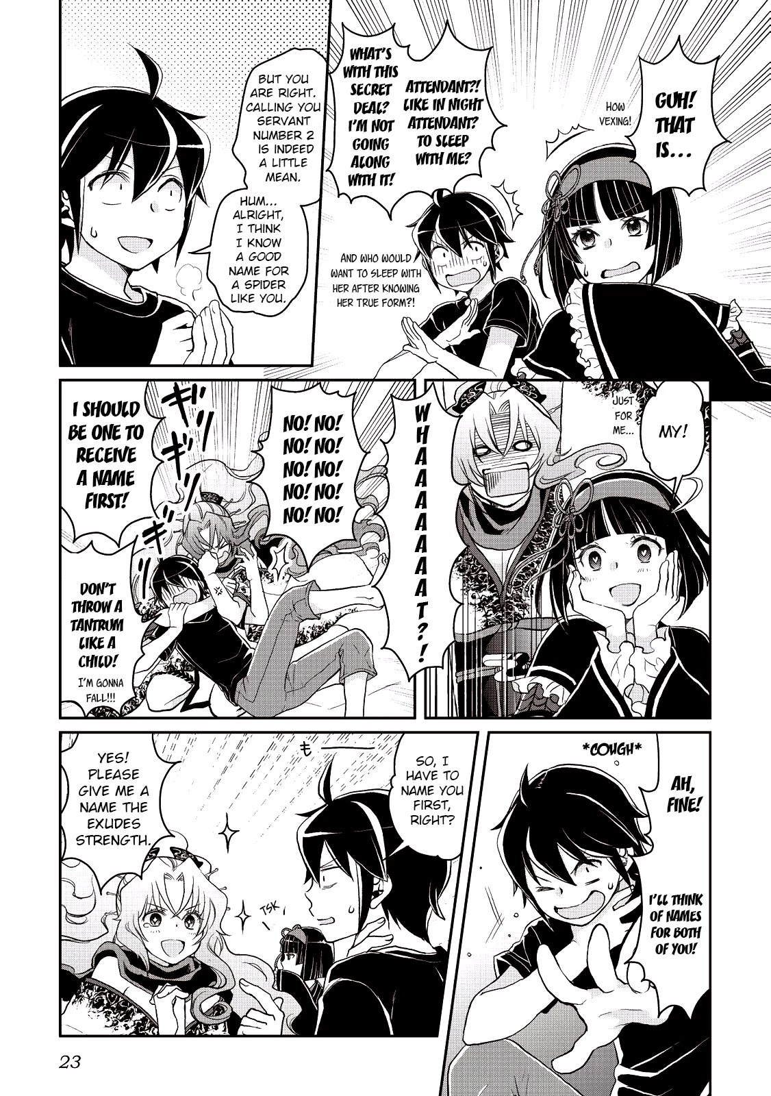 Tsuki ga Michibiku Isekai Douchuu Chapter 8 page 23 - Chapter 8: The Meaning Of A Name