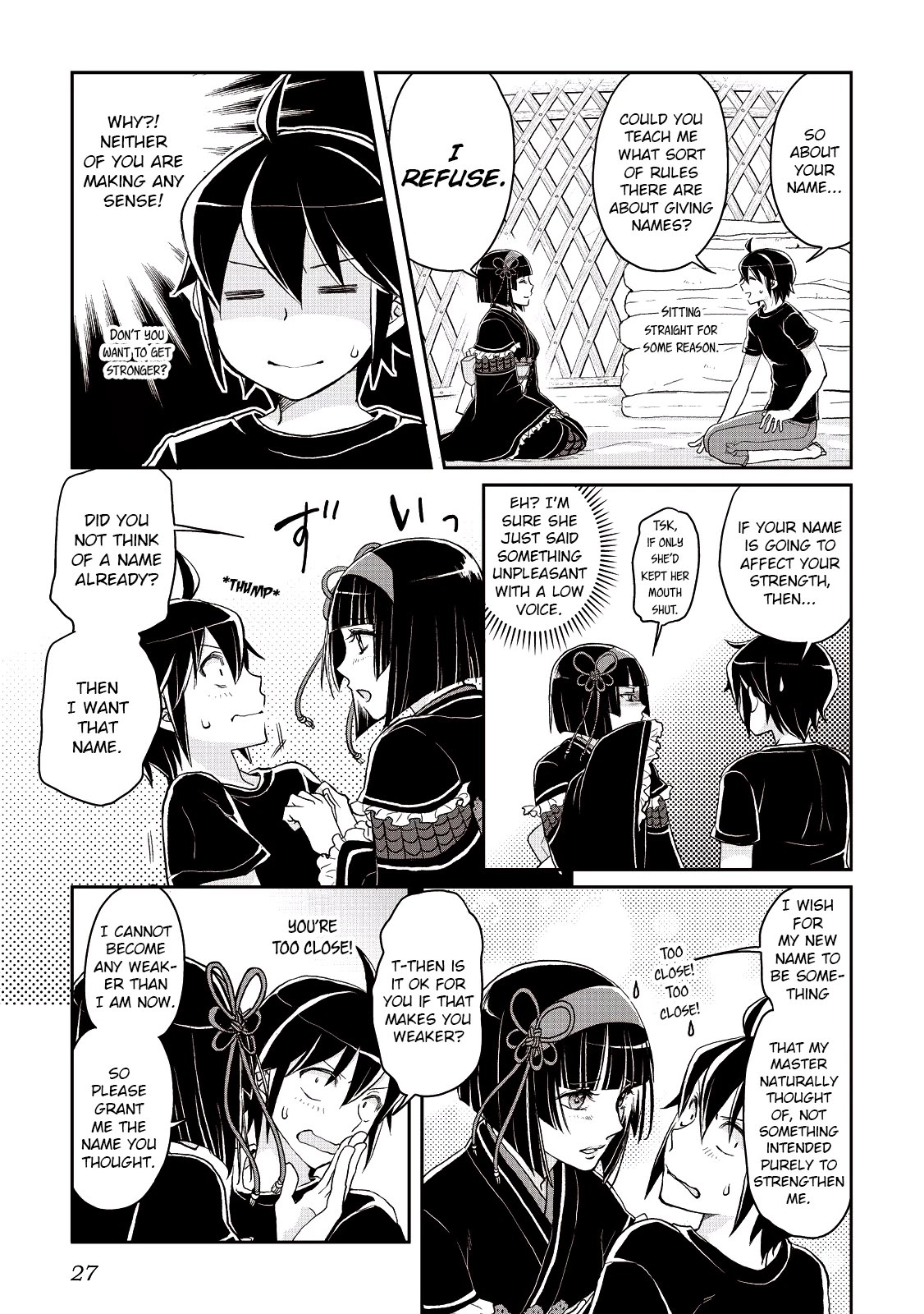 Tsuki ga Michibiku Isekai Douchuu Chapter 8 page 27 - Chapter 8: The Meaning Of A Name