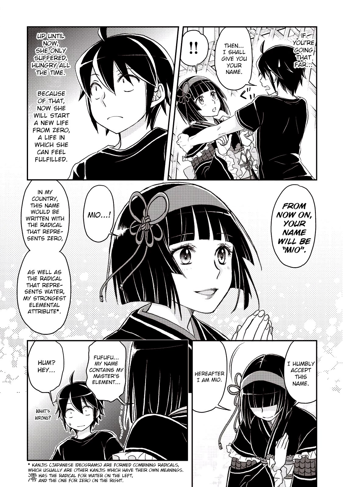 Tsuki ga Michibiku Isekai Douchuu Chapter 8 page 28 - Chapter 8: The Meaning Of A Name