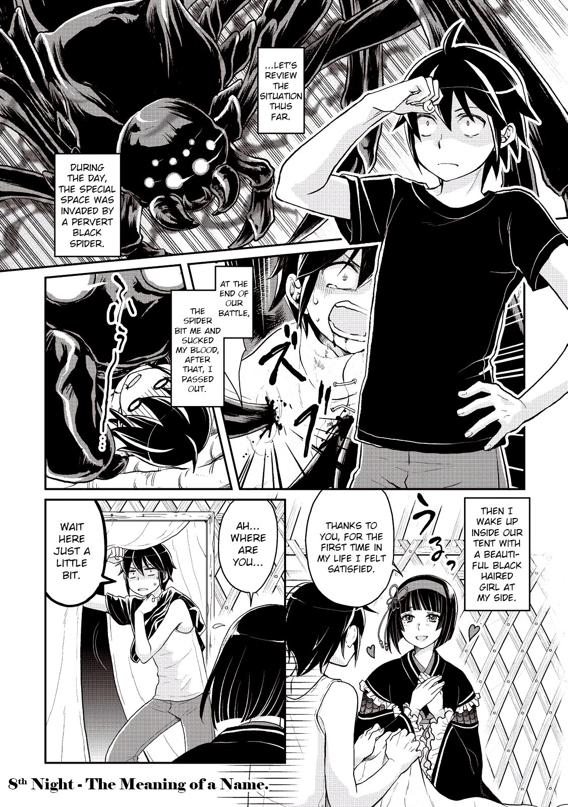 Tsuki ga Michibiku Isekai Douchuu Chapter 8 page 5 - Chapter 8: The Meaning Of A Name