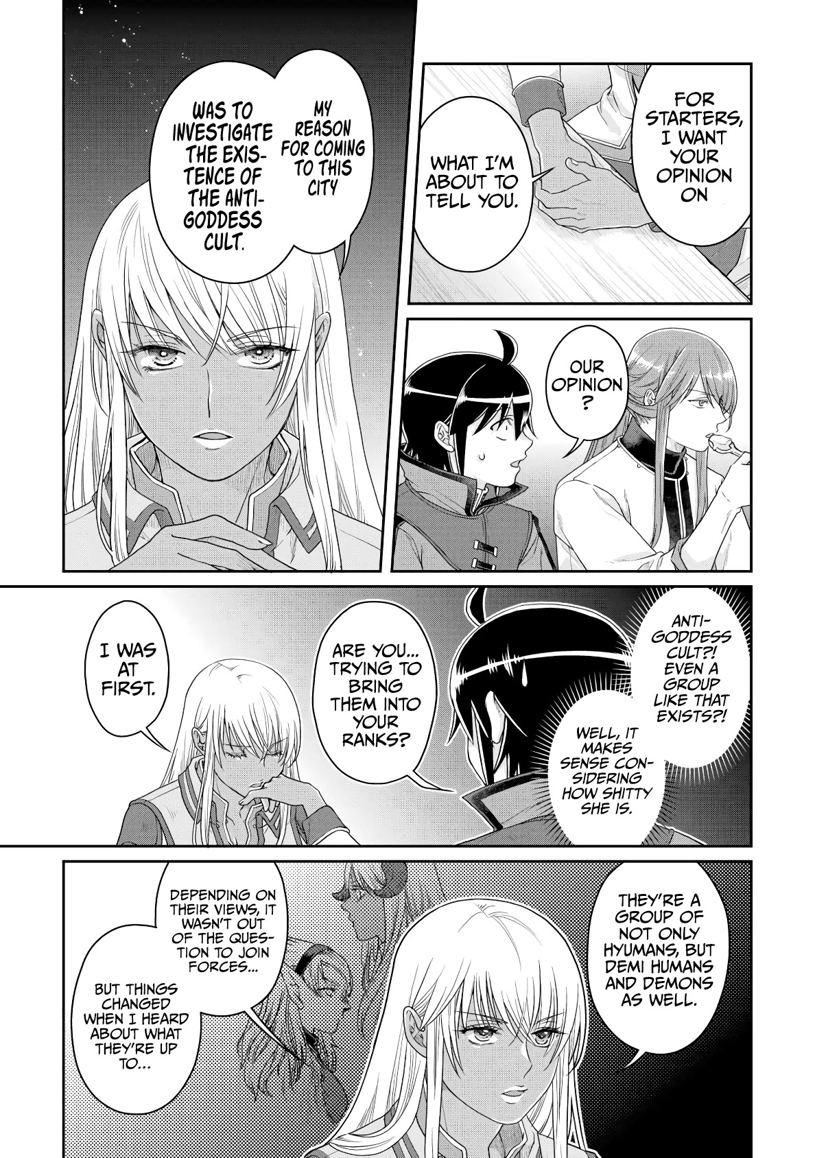 Tsuki ga Michibiku Isekai Douchuu Chapter 84 page 14 - Chapter 84: Substitute Beauty
