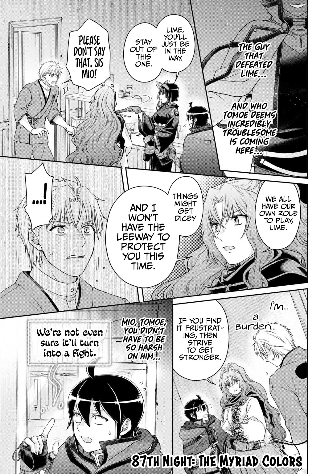 Tsuki ga Michibiku Isekai Douchuu Chapter 87 page 2 - Chapter 87: The Myriad Colors