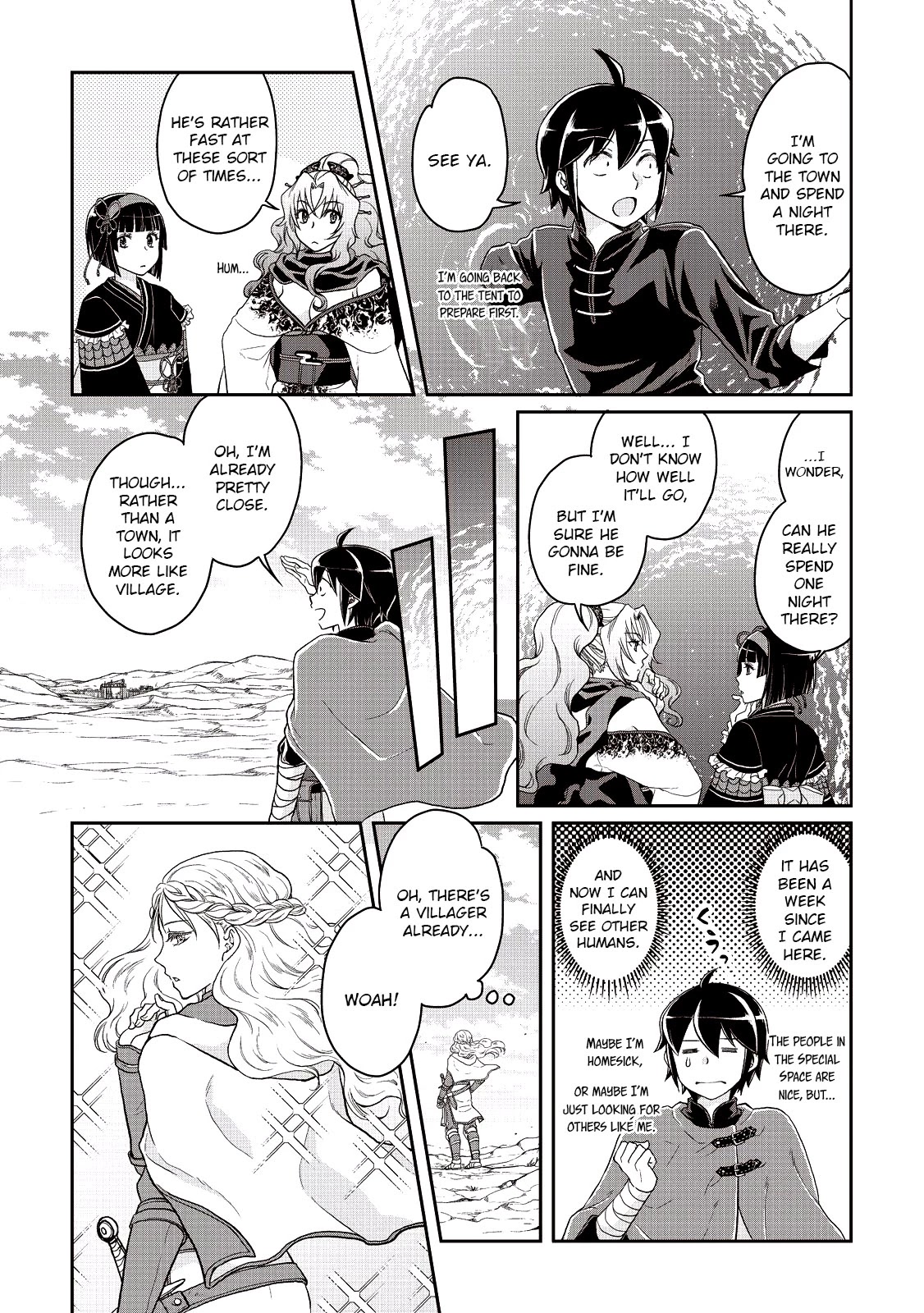 Tsuki ga Michibiku Isekai Douchuu Chapter 9 page 22 - Chapter 9: The Great Migration