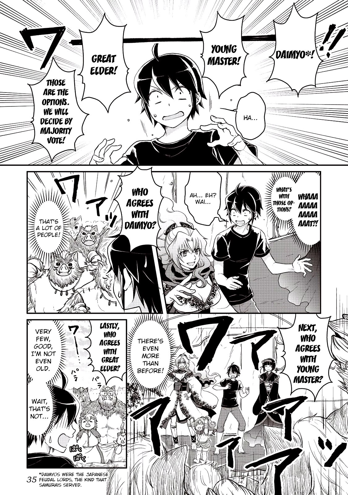 Tsuki ga Michibiku Isekai Douchuu Chapter 9 page 3 - Chapter 9: The Great Migration