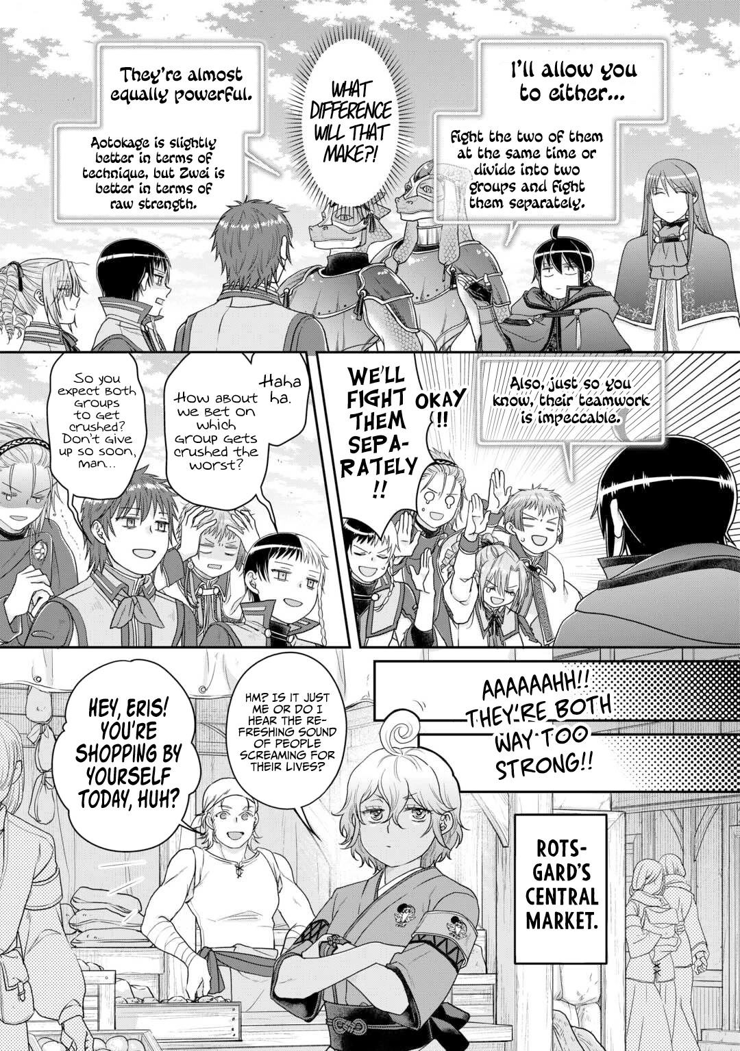 Tsuki ga Michibiku Isekai Douchuu Chapter 90 page 24 - Chapter 90: Desperate Magic