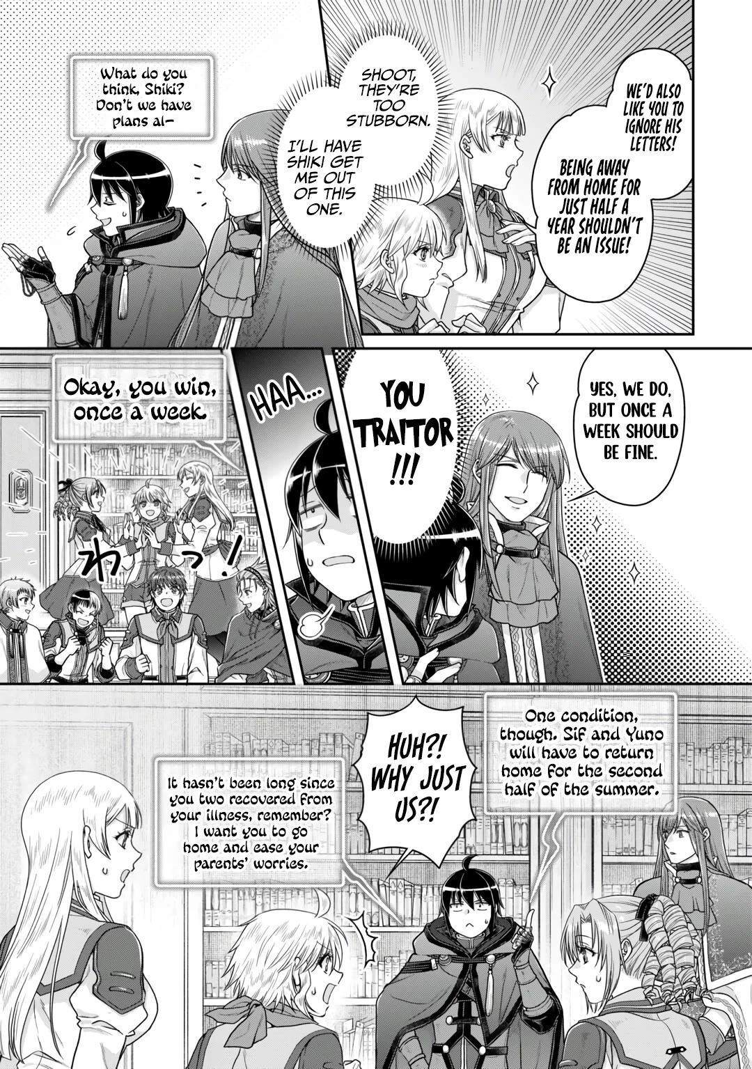 Tsuki ga Michibiku Isekai Douchuu Chapter 91 page 6 - Chapter 91: Life-size Kitty
