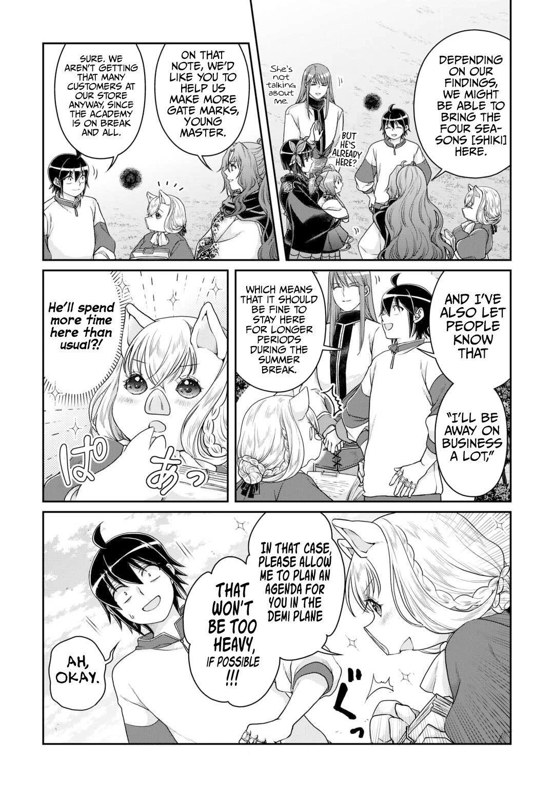Tsuki ga Michibiku Isekai Douchuu Chapter 93 page 12 - Chapter 93: Trouble-making, Trouble-solving Sisters