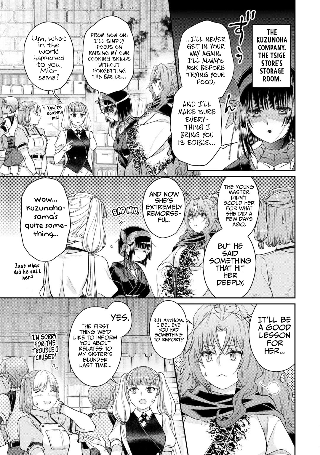 Tsuki ga Michibiku Isekai Douchuu Chapter 93 page 20 - Chapter 93: Trouble-making, Trouble-solving Sisters