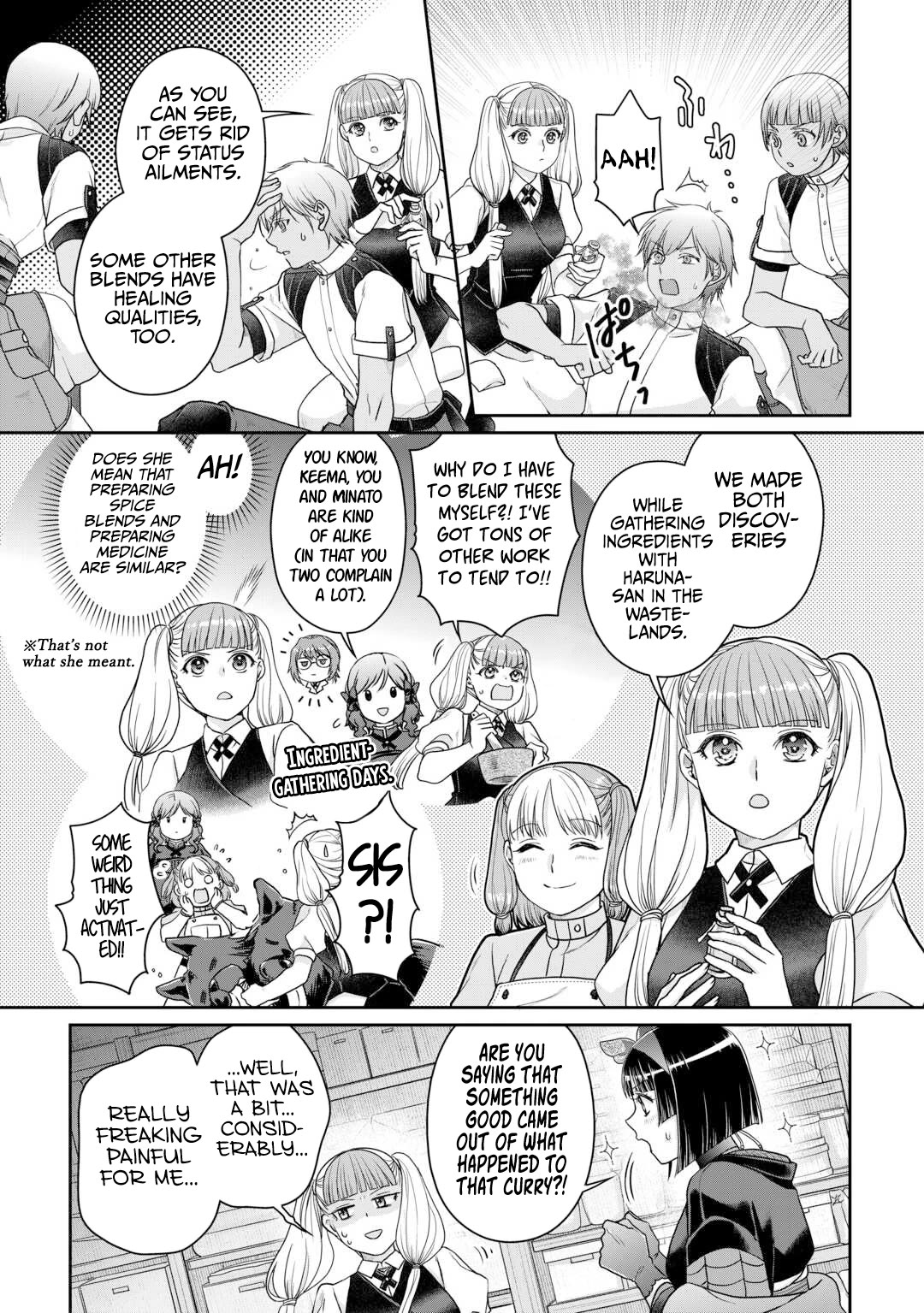 Tsuki ga Michibiku Isekai Douchuu Chapter 93 page 22 - Chapter 93: Trouble-making, Trouble-solving Sisters