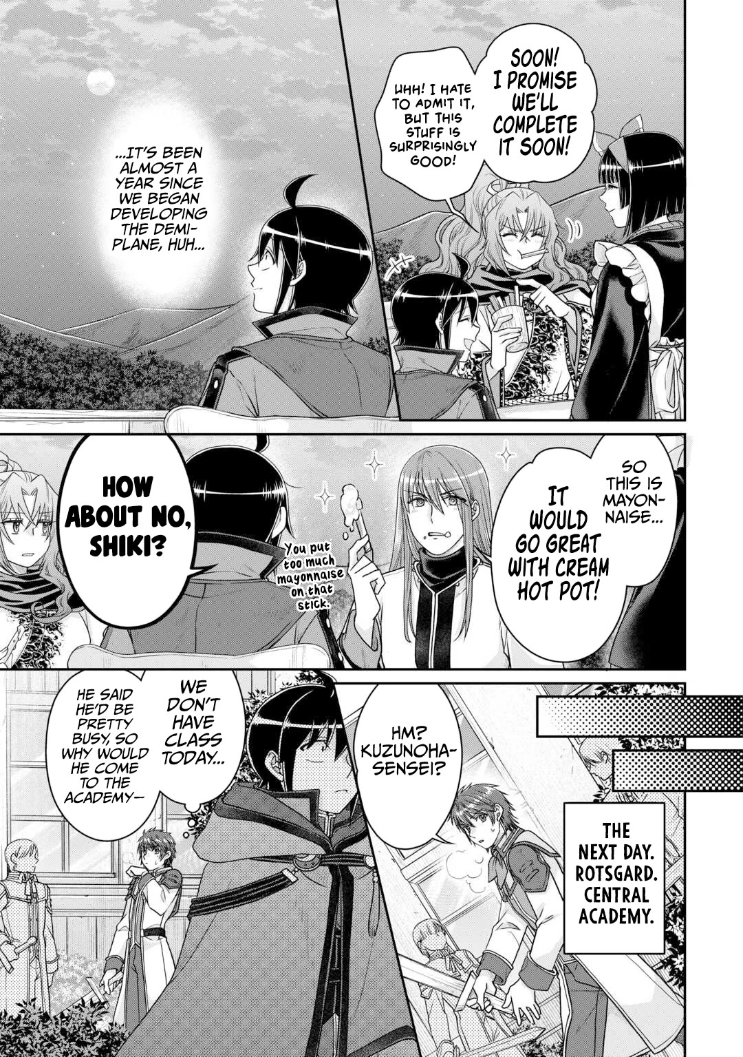 Tsuki ga Michibiku Isekai Douchuu Chapter 95 page 26 - Chapter 95: The Talented Secretary Wants to Be Chewed Out!