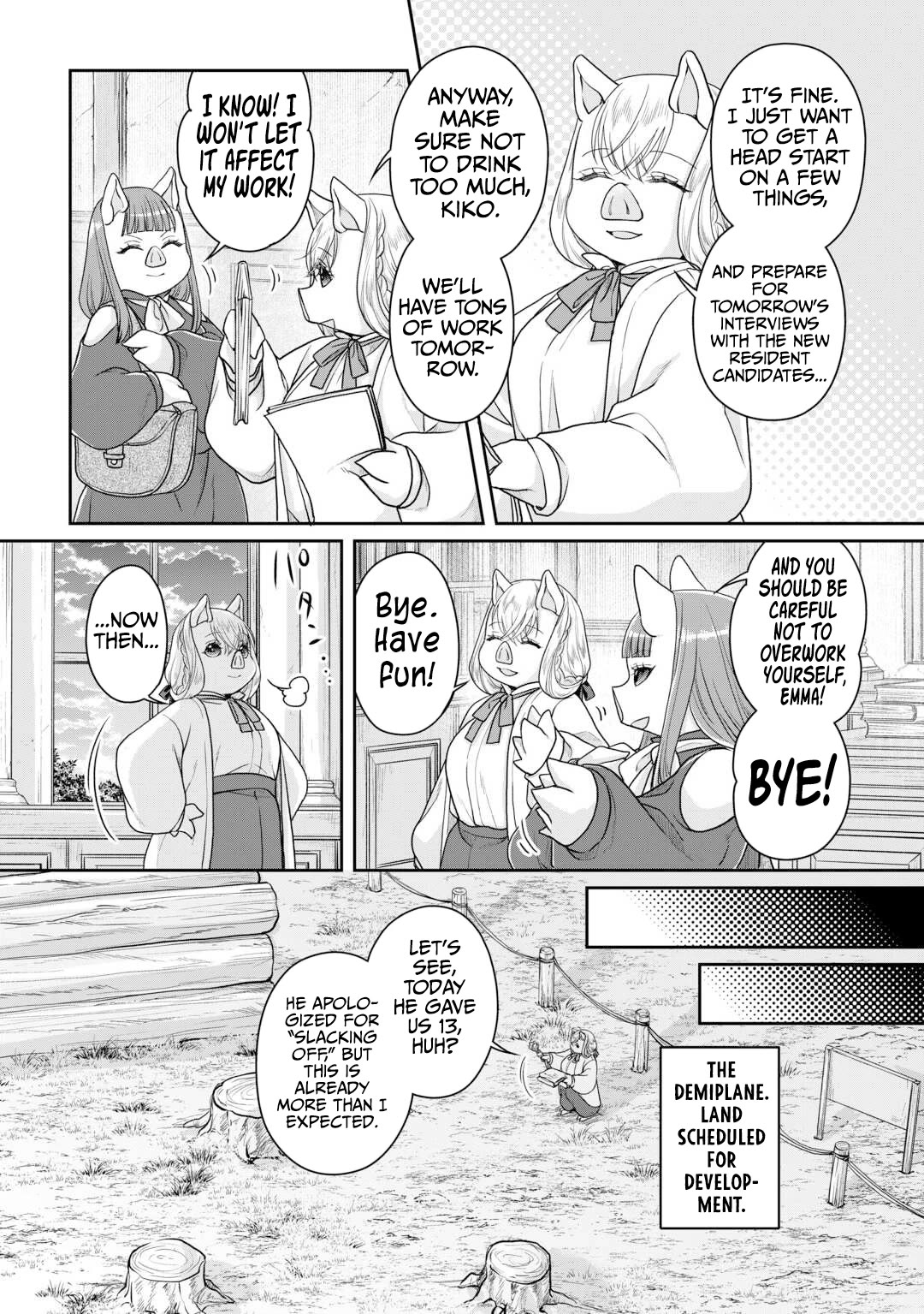 Tsuki ga Michibiku Isekai Douchuu Chapter 95 page 3 - Chapter 95: The Talented Secretary Wants to Be Chewed Out!