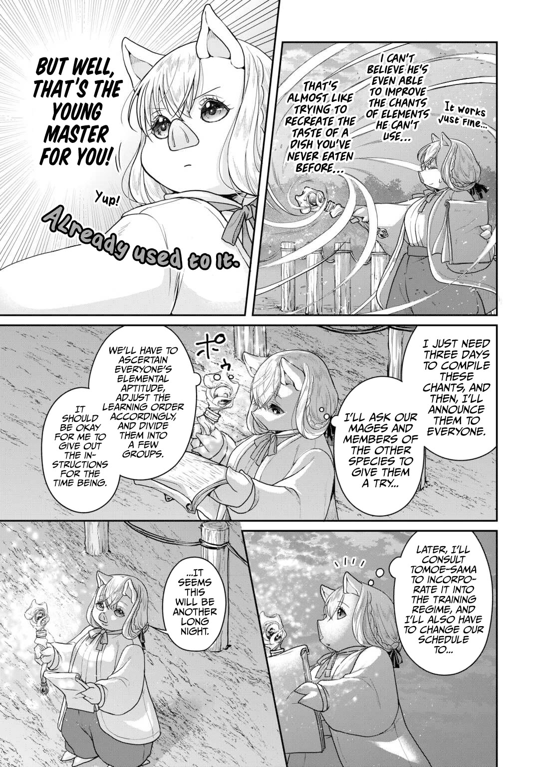 Tsuki ga Michibiku Isekai Douchuu Chapter 95 page 6 - Chapter 95: The Talented Secretary Wants to Be Chewed Out!