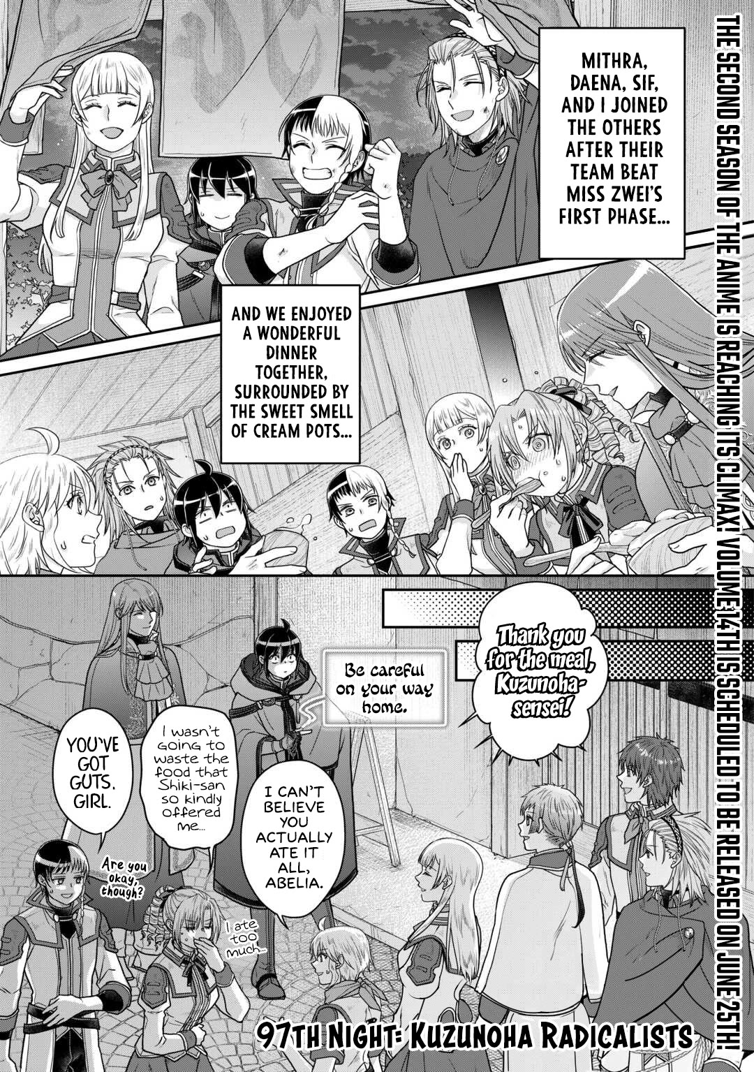 Tsuki ga Michibiku Isekai Douchuu Chapter 97 page 2 - Chapter 97: Kuzunoha Radicalists