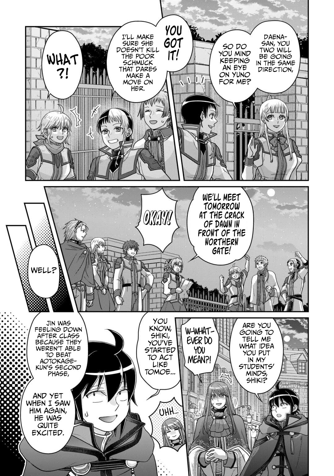 Tsuki ga Michibiku Isekai Douchuu Chapter 97 page 4 - Chapter 97: Kuzunoha Radicalists