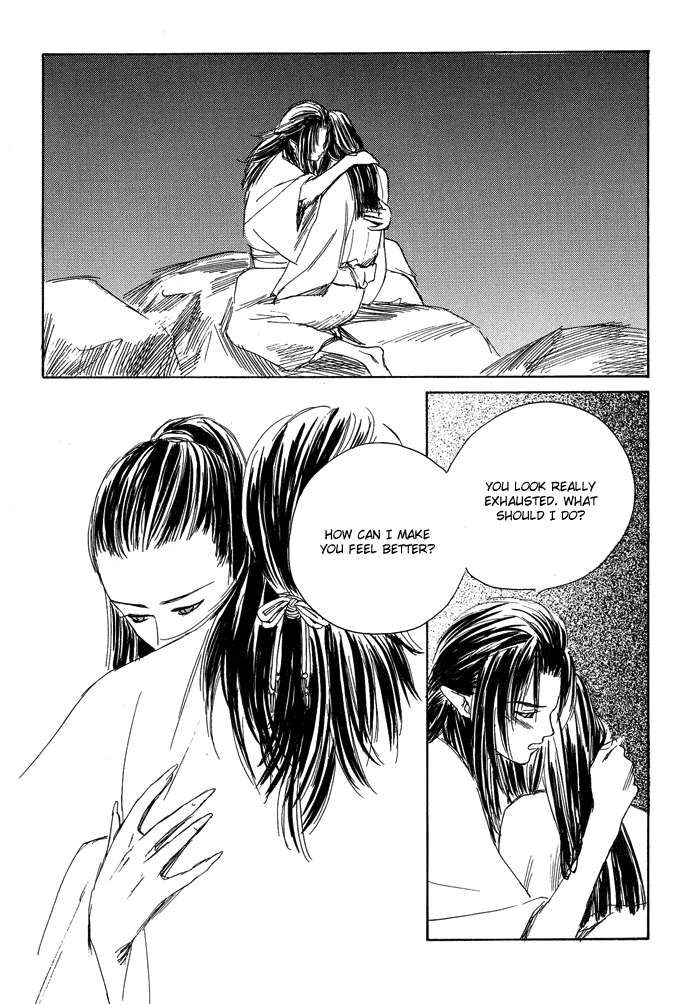 Tsuki to Mizu no Yoru Chapter 3.2 page 34 - Chapter 3.2: Yuuko