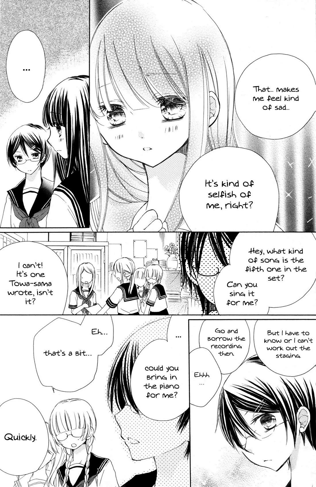 Tsuki to Sekai to Etoile Chapter 5 page 35 - Chapter 5: Ring Finger Cappricio