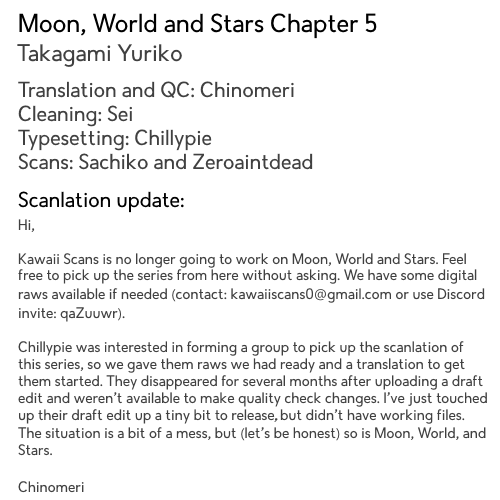 Tsuki to Sekai to Etoile Chapter 5 page 43 - Chapter 5: Ring Finger Cappricio