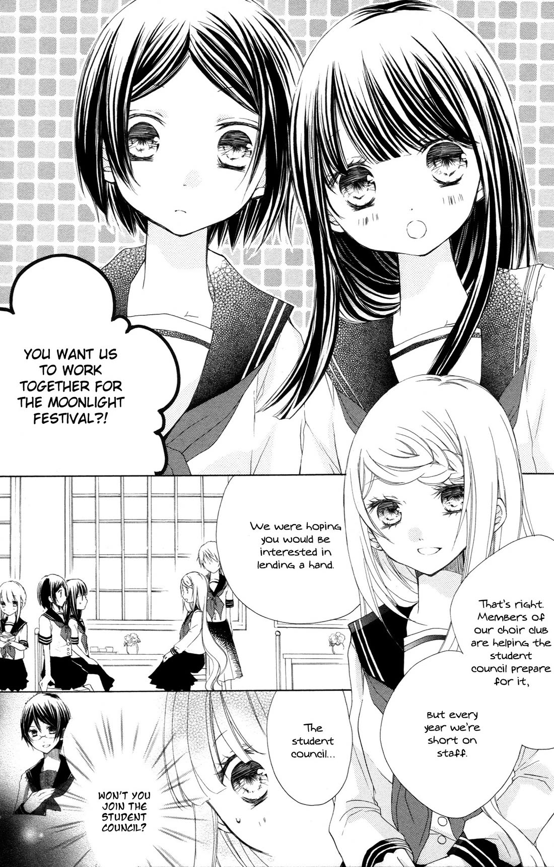 Tsuki to Sekai to Etoile Chapter 5 page 5 - Chapter 5: Ring Finger Cappricio