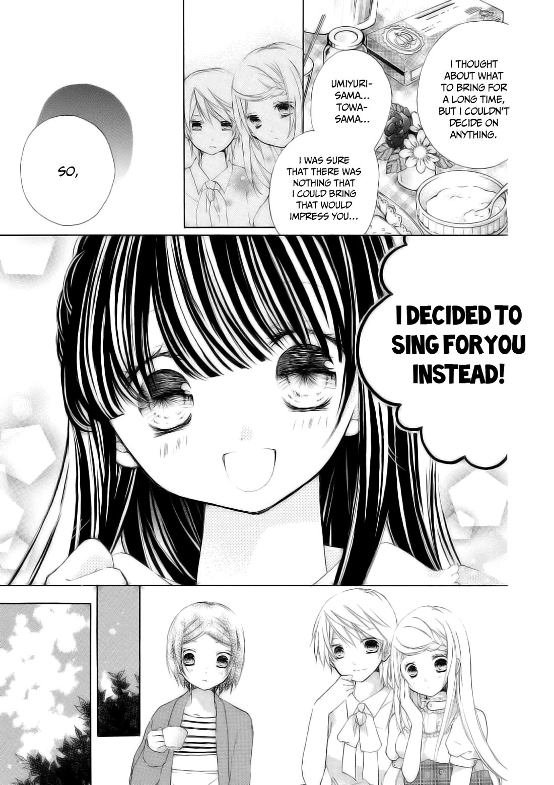 Tsuki to Sekai to Etoile Chapter 6.5 page 12 - Chapter 6.5: Early Summer Tea Time