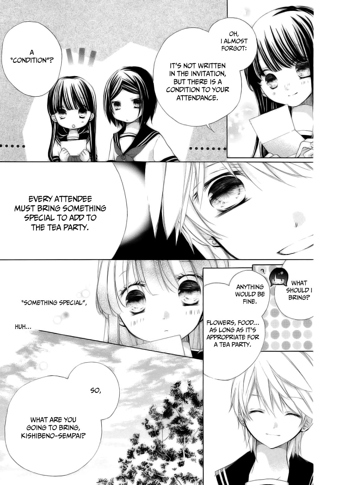 Tsuki to Sekai to Etoile Chapter 6.5 page 4 - Chapter 6.5: Early Summer Tea Time