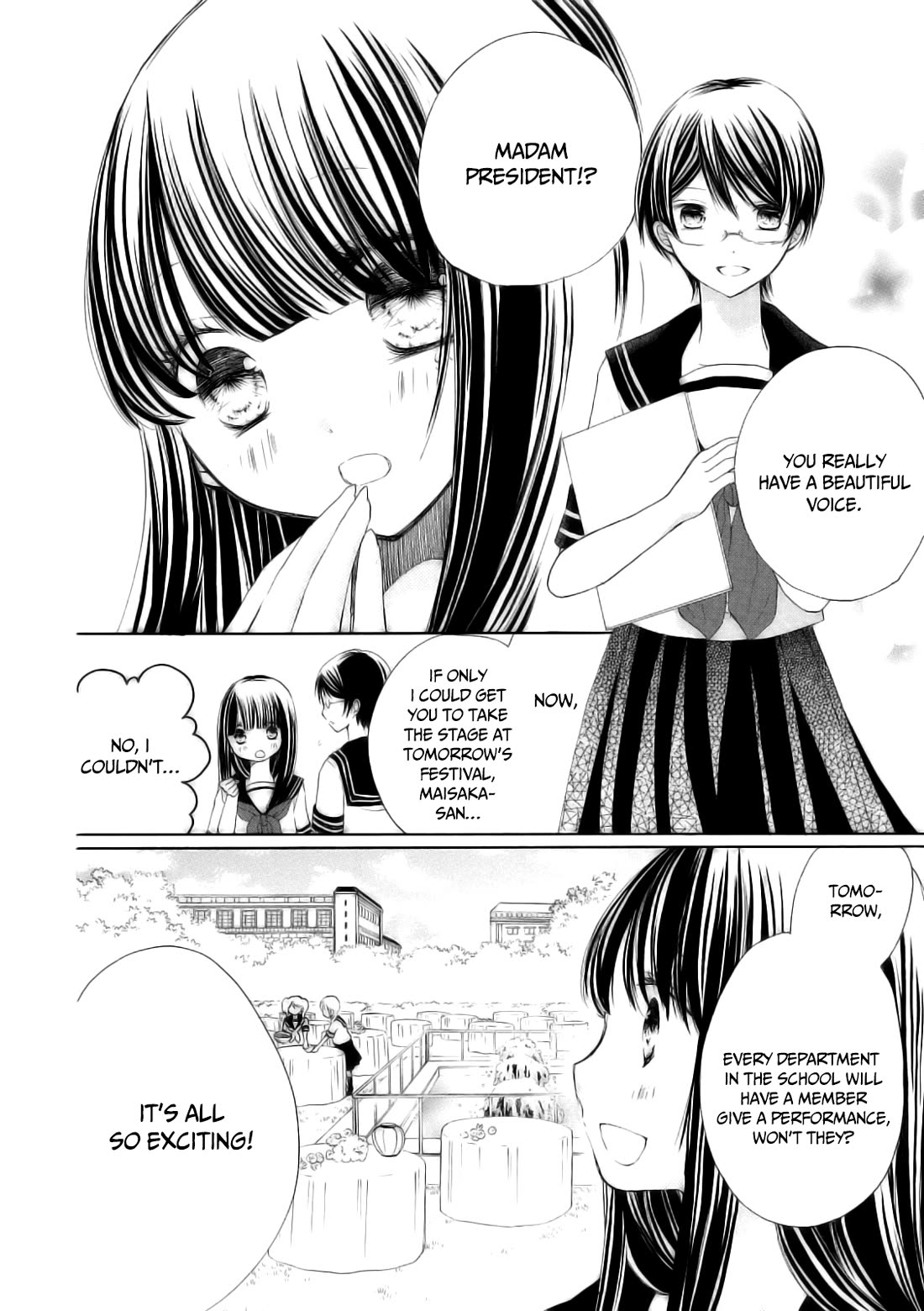 Tsuki to Sekai to Etoile Chapter 6 page 10 - Chapter 6: Symphony of the Lovers