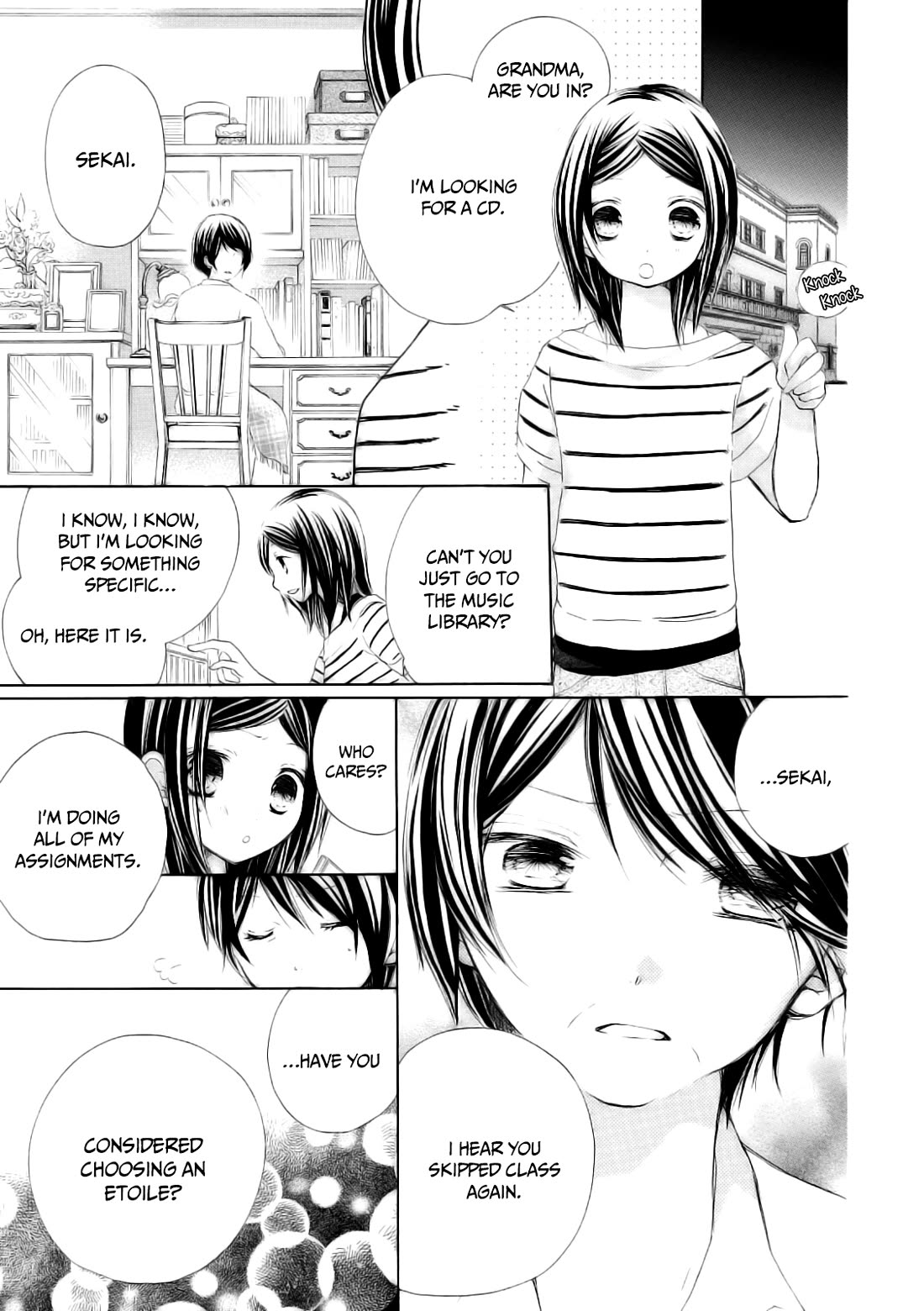 Tsuki to Sekai to Etoile Chapter 7 page 8 - Chapter 7: A Requiem For The Stars (Part I)