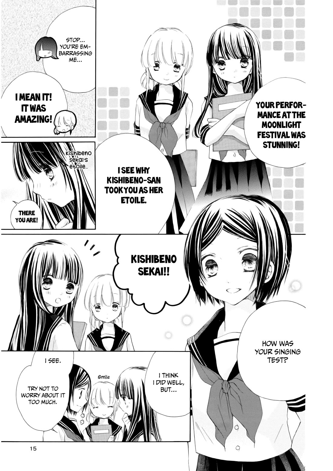 Tsuki to Sekai to Etoile Chapter 9 page 13 - Chapter 9: Prelude + Summer Holiday