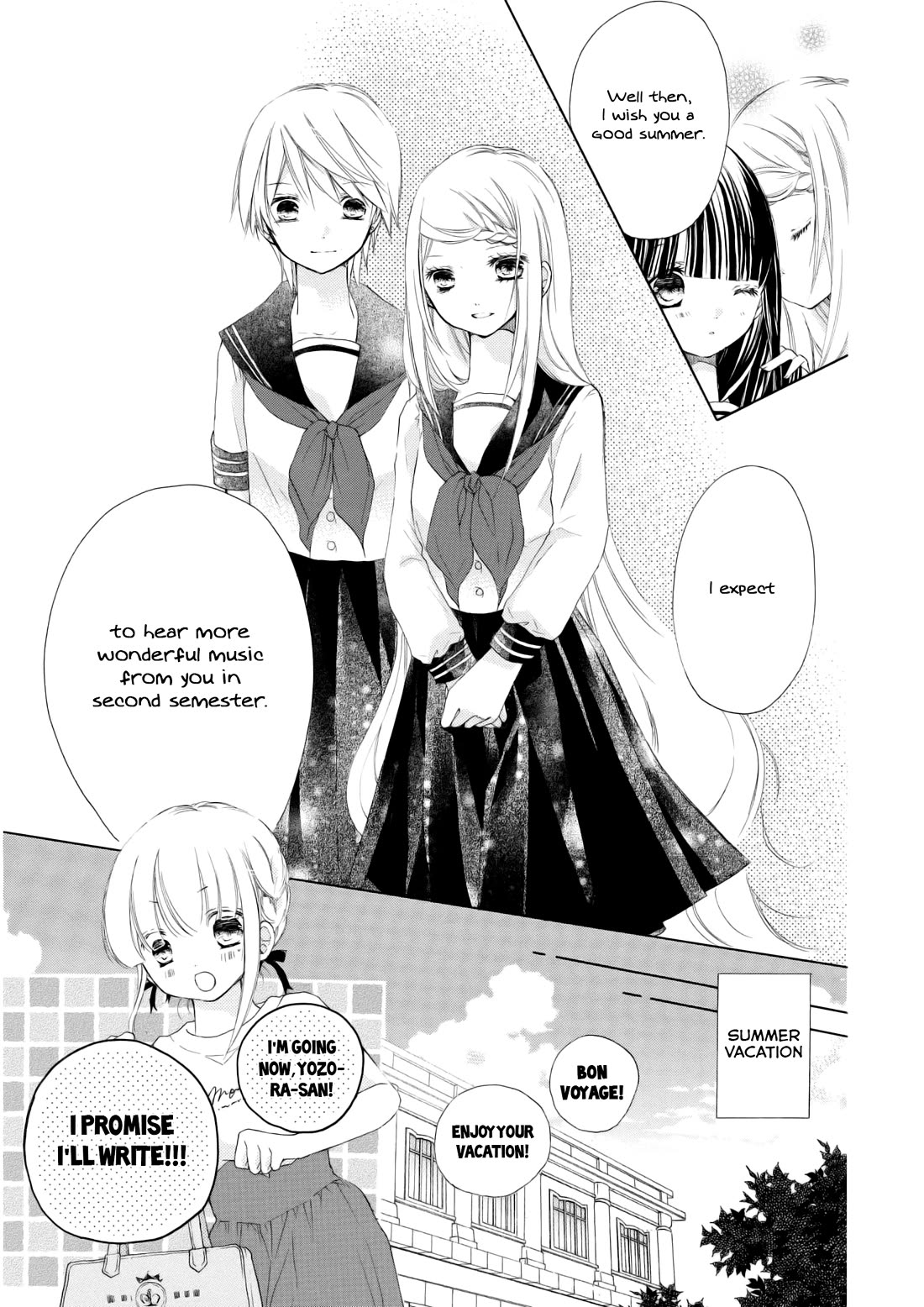 Tsuki to Sekai to Etoile Chapter 9 page 19 - Chapter 9: Prelude + Summer Holiday