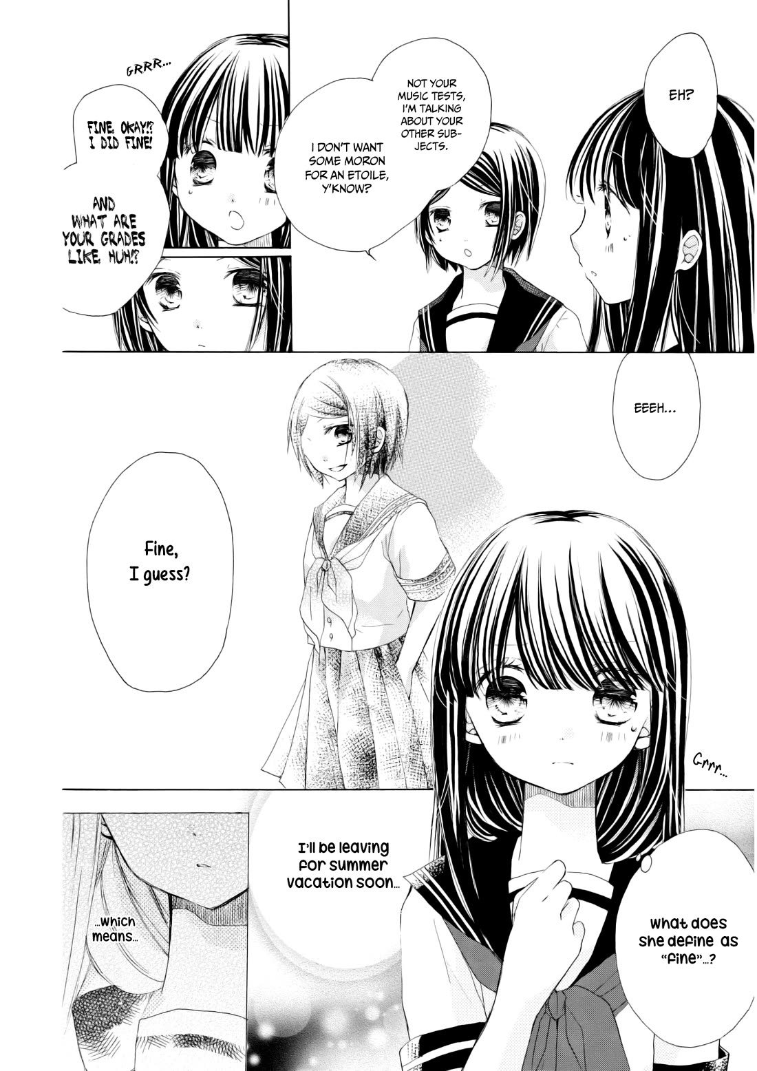 Tsuki to Sekai to Etoile Chapter 9 page 22 - Chapter 9: Prelude + Summer Holiday
